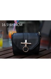Gucci Snaffle Bit Medium Shoulder Bag G9989 Black VS06548