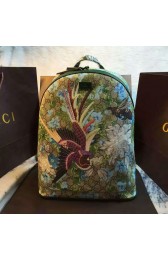 Gucci XL GG Floral Print Superme Canvas Backpack 419584 VS07644