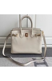 Hermes Birkin 30 Tote Bag in Off-white Swift Leather HB1220 VS03701