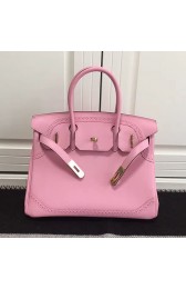 Hermes Birkin 30 Tote Bag in Pink Swift Leather HB1220 VS09516