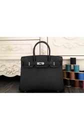 Hermes Birkin 35CM 30CM Tote Bag Original Leather HB35O Black VS07813