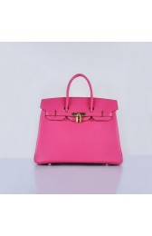Hermes Birkin 35CM Tote Bag Rosy Grainy Leather Gold VS02951