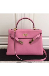 Hermes Kelly 28 Tote Bag in Pink Togo Leather HK0928 VS03841