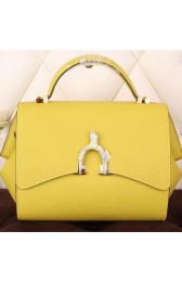 Hermes Stirrup Top Handle Bag H30560 Yellow VS09417