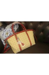 High Imitation Gucci Vintage Web Canva Medium Top Handle Bag 341503 Burgundy VS00122