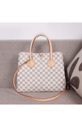 Hot Louis Vuitton Damier Azur Canvas Kensington Tote Bag M41435 VS05134