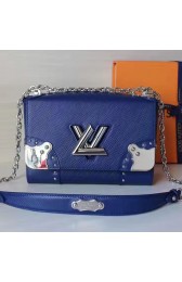 Hot Louis Vuitton Epi Leather Twist Denim Blue M42364 VS08054