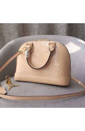 Hot Louis Vuitton Monogram Vernis Alma BB Apricot M50415 VS04147