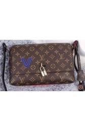 Imitation 1:1 Louis Vuitton Monogram Canvas Shoulder Bag M94119 Red VS09686