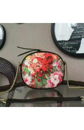 Imitation AAA Gucci GG Blooms Mini Chain Bag 409535 Black VS04124