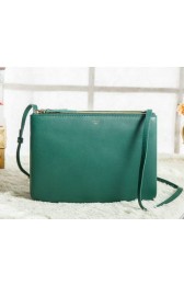 Imitation Celine Trio Crossbody Messenger Bag C3000 Dark Green VS02000