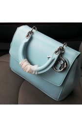 Imitation Dior Be Dior Flap Bag Nappa Leather CD1140 SkyBlue VS01004