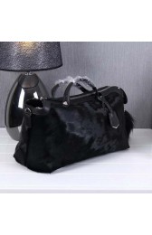 Imitation Fendi BY THE WAY Bag Horse Hair F2005 Black VS08740