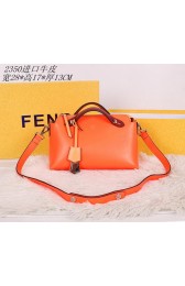 Imitation Fendi Fall Winter 2015 Tote Bag Calfskin Leather F2350 Orange VS08234