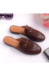 Imitation Gucci Princetown Leather Slipper Red 432773 VS05855