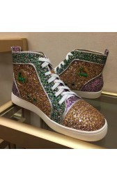 Imitation High Quality Christian Louboutin Louis Strass Flat Multicolor CL1250 VS04787