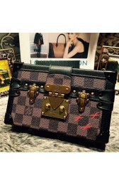 Imitation Louis Vuitton Damier Ebene Canvas Petite Malle N41003 VS09367