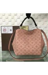 Imitation Louis Vuitton Mahina Calfskin Babylone PM M50033 Magnolia VS09185