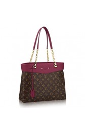 Imitation Louis Vuitton Monogram Canvas Pallas Shopper M51196 Aurore VS02453