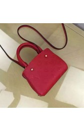 Imitation Louis Vuitton Monogram Empreinte Nano Montaigne Red M50865 VS03744