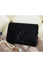 Imitation Quality Louis Vuitton EPI Leather Louise PM M41105 Black VS06807