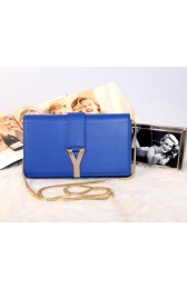 Imitation Yves Saint Laurent Chyc Travel Case 311216 Blue VS03392
