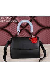Knockoff AAA Dior Be Dior Flap Bag CD0322 Black VS02017
