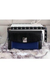 Knockoff Dior Twist Promenade Pouch Three-Tone Smooth Calfskin CD0042 Royal VS03139