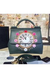 Knockoff Dolce&Gabbana Medium Sicily Bag Green DG060404 VS05186