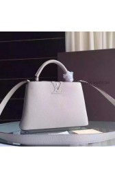 Knockoff Louis Vuitton Capucines BB Tote Bag M94754 OffWhite VS02040