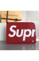 Knockoff Louis Vuitton Epi Leather Supreme X Pochette Jour GM Red M64574 VS01320