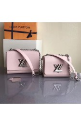 Knockoff Louis Vuitton Epi leather Twist PM Pink M50332 VS09843