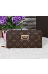Knockoff Louis Vuitton Monogram Canvas Zippy Long Wallets M66570 VS05510
