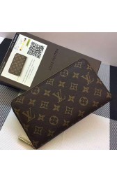 Knockoff Louis Vuitton Monogram Canvas Zippy Organiser M60002 VS09786