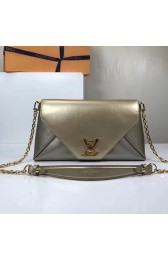 Knockoff Louis Vuitton Sensual Calf Leather Love Note Gold M54500 VS02736