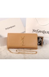 Knockoff Top Yves Saint Laurent Classic Monogramme Clutch 311213B Apricot VS07755