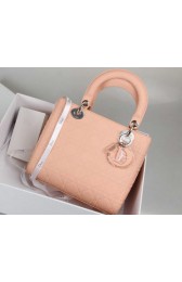 Lady Dior Bag Nubuck Leather CD99002 Pink VS02103