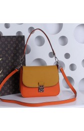 Louis Vuitton Calfskin Leather EDEN Bag M41529 Orange&Wheat VS07892