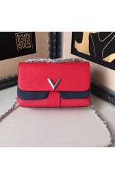 Louis Vuitton Cuir Plume and Cuir Ecume Very Chain Bag Cherry M42899 VS04895