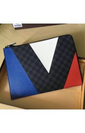 Louis Vuitton Damier Cobalt Canvas Pochette Jour Regatta N41594 VS04411
