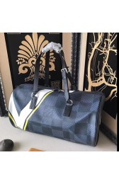 Louis Vuitton Damier Cobalt Canvas SAC Polochon Yellow N44013 VS01130