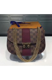 Louis Vuitton Damier Ebene Canvas Wight Bordeaux N64418 VS03612