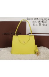 Louis Vuitton Elegant Capucines BB Bag M48870 Lemon VS02185