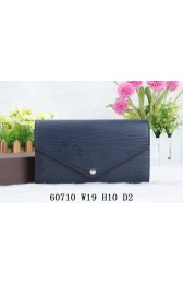 Louis Vuitton Epi Leather Josephine Wallet M60710 Blue VS00982