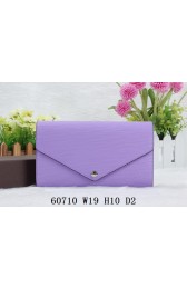 Louis Vuitton Epi Leather Josephine Wallet M60710 Lavender VS03284