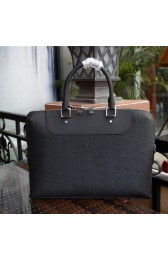 Louis Vuitton Epi Leather PORTE-DOCUMENTS JOUR M50165 Black VS05389