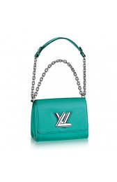 Louis Vuitton Epi Leather Twist PM M50283 Turquoise VS03720