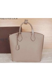 Louis Vuitton Grainy Leather Tote Bag M94599 Grey VS01142