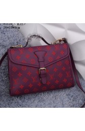 Louis Vuitton Litchi Leather GERMAIN Bag M51122 Purple VS01416