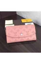 Louis Vuitton Mahina Leather IRIS Wallet M60144 Pink VS09082